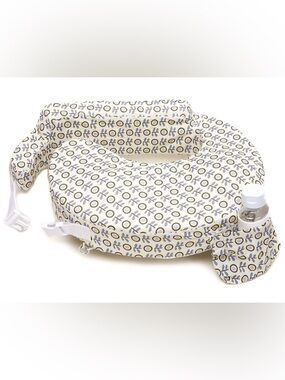 My Brest Friend Nursing Feeding Pillow Sunshine Poppy Grey